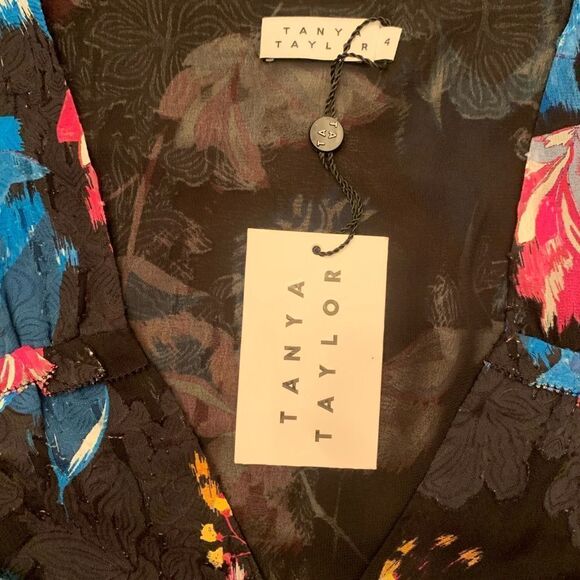 Tanya Taylor Dutch garden silk blend floral blouse💥 size 2 and 4, NWT - Picture 6 of 9